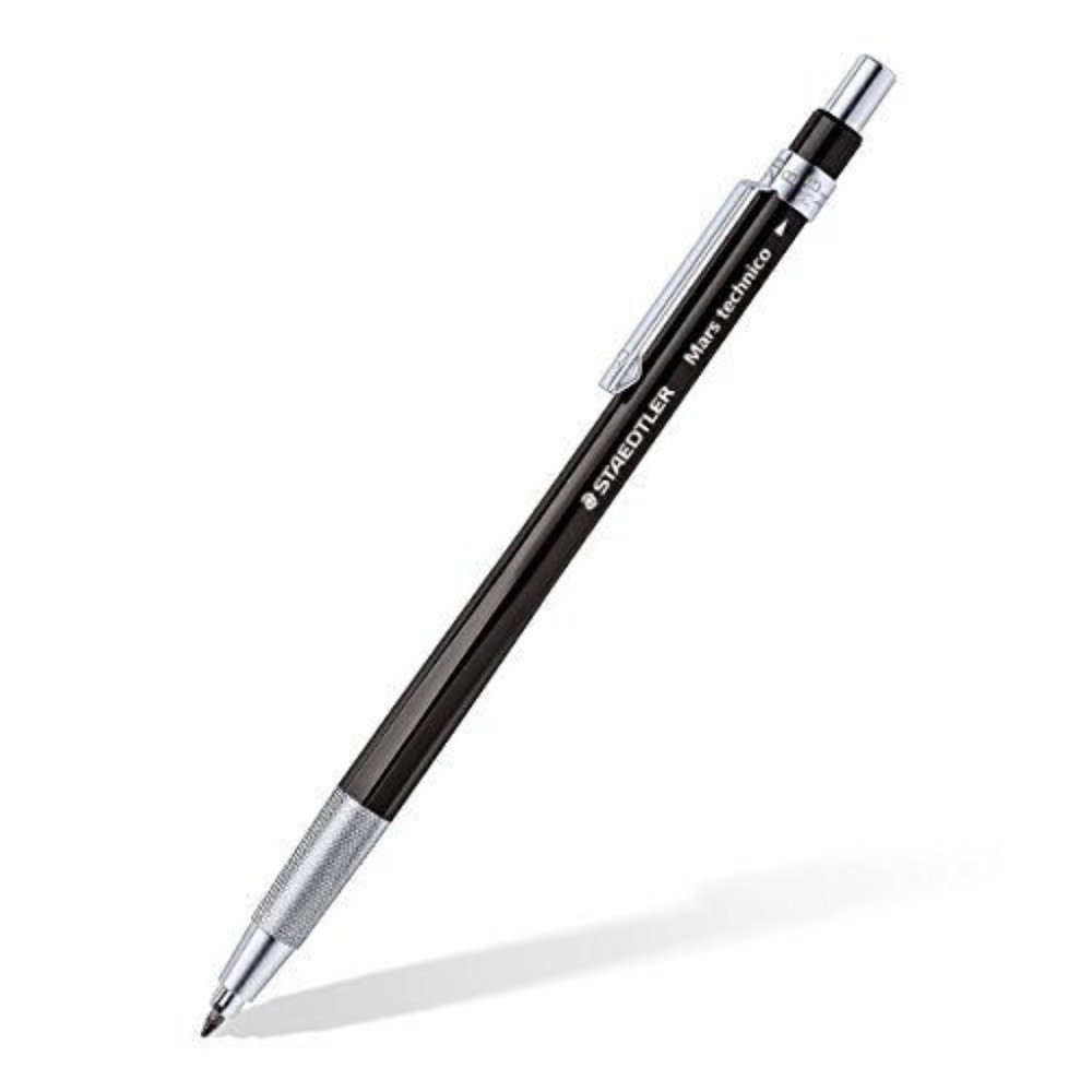 STAEDTLER Technico 780 C-9 leadholder Pencil with HB Lead, Black NIP